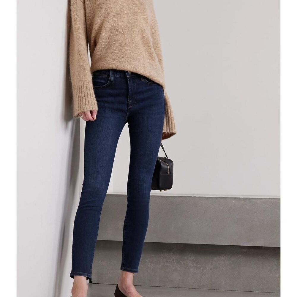 Frame Women's Jeans - Le High Skinny Side Slit in Majesty size 25